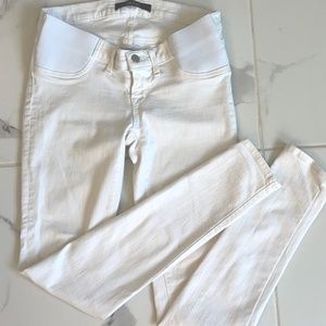 JBrand Mama - Maternity Denim - White Jeans